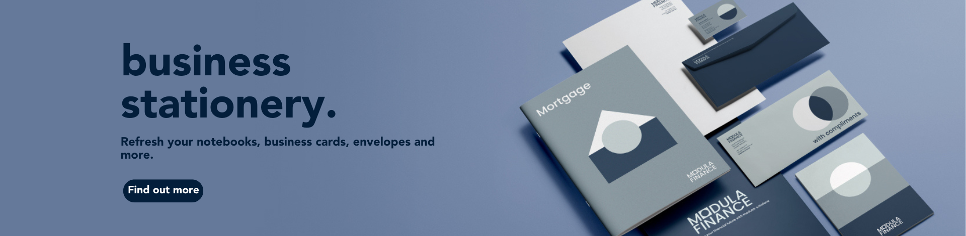 business stationery web banner
