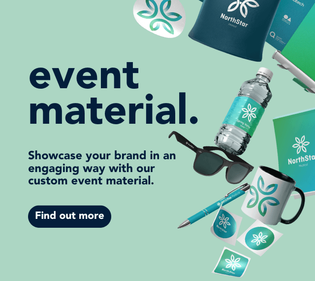 event materials mobile banner