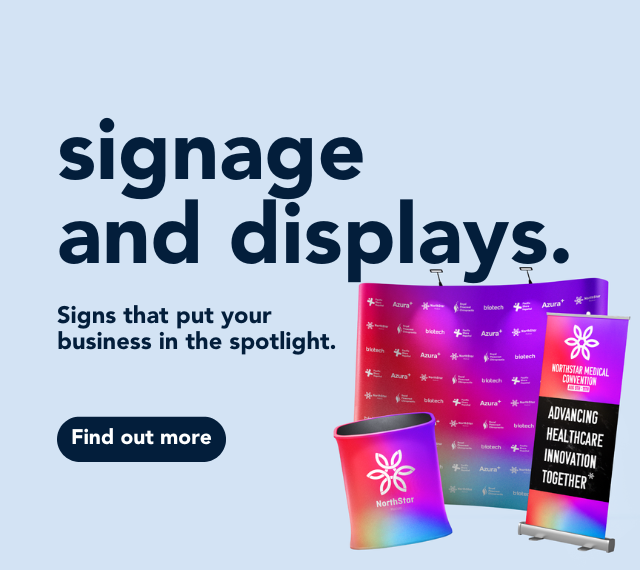 signage and displays mobile banner