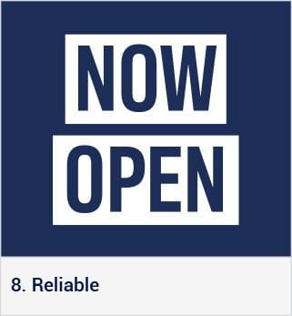 8. Reliable style