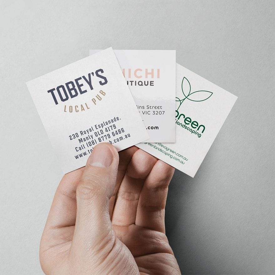 Square Business Cards Business Cards Square
