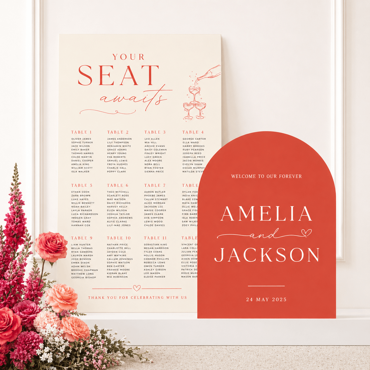 Wedding stationary professional beautiful custom printing