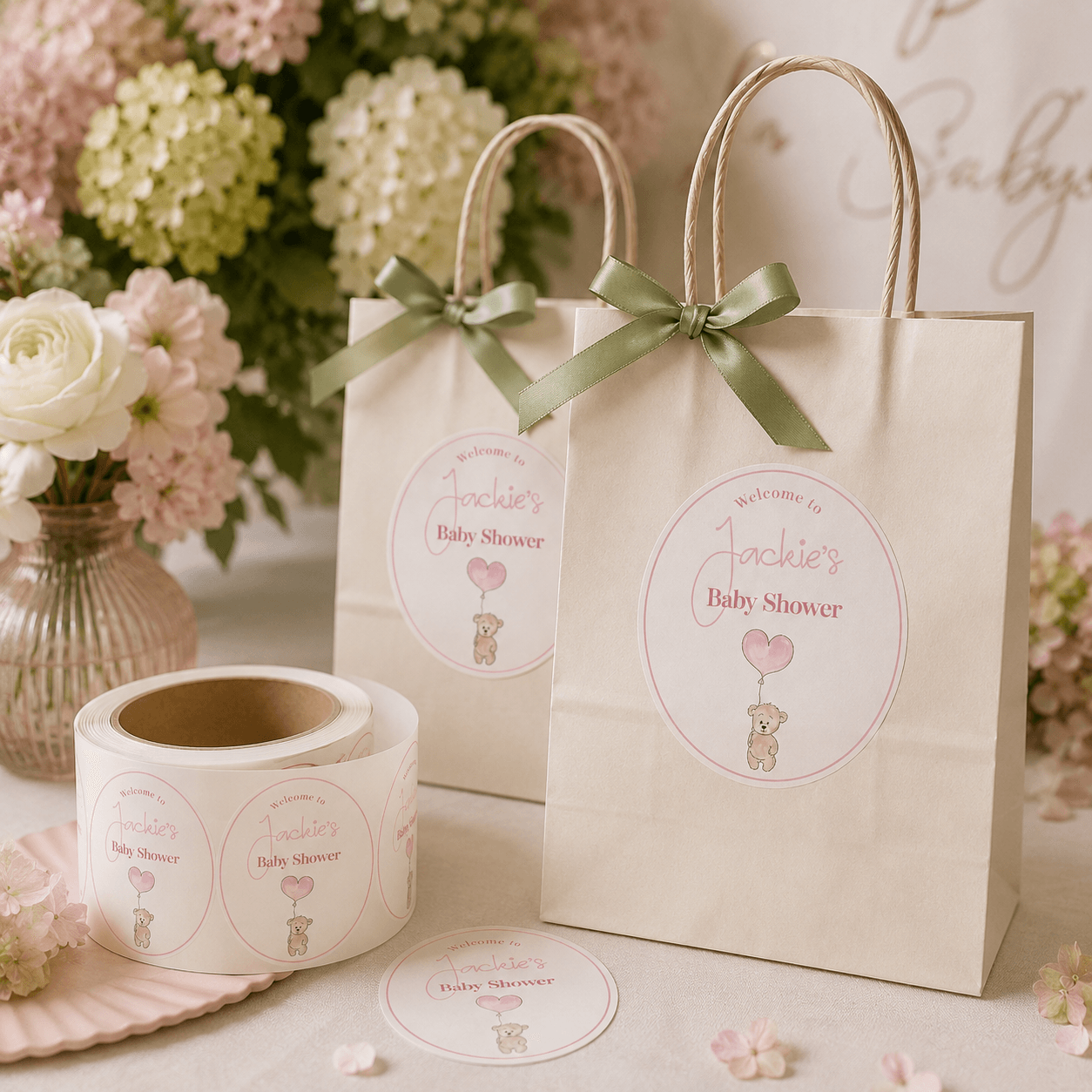 baby shower event stationary professional beautiful custom printing