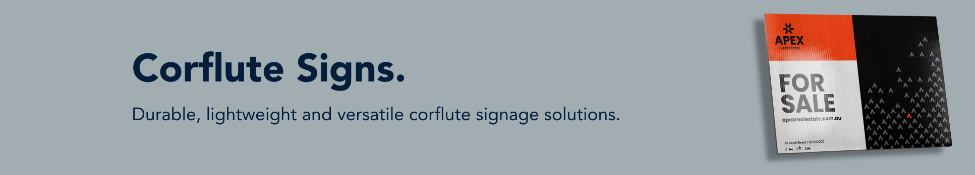 Corflute Signs