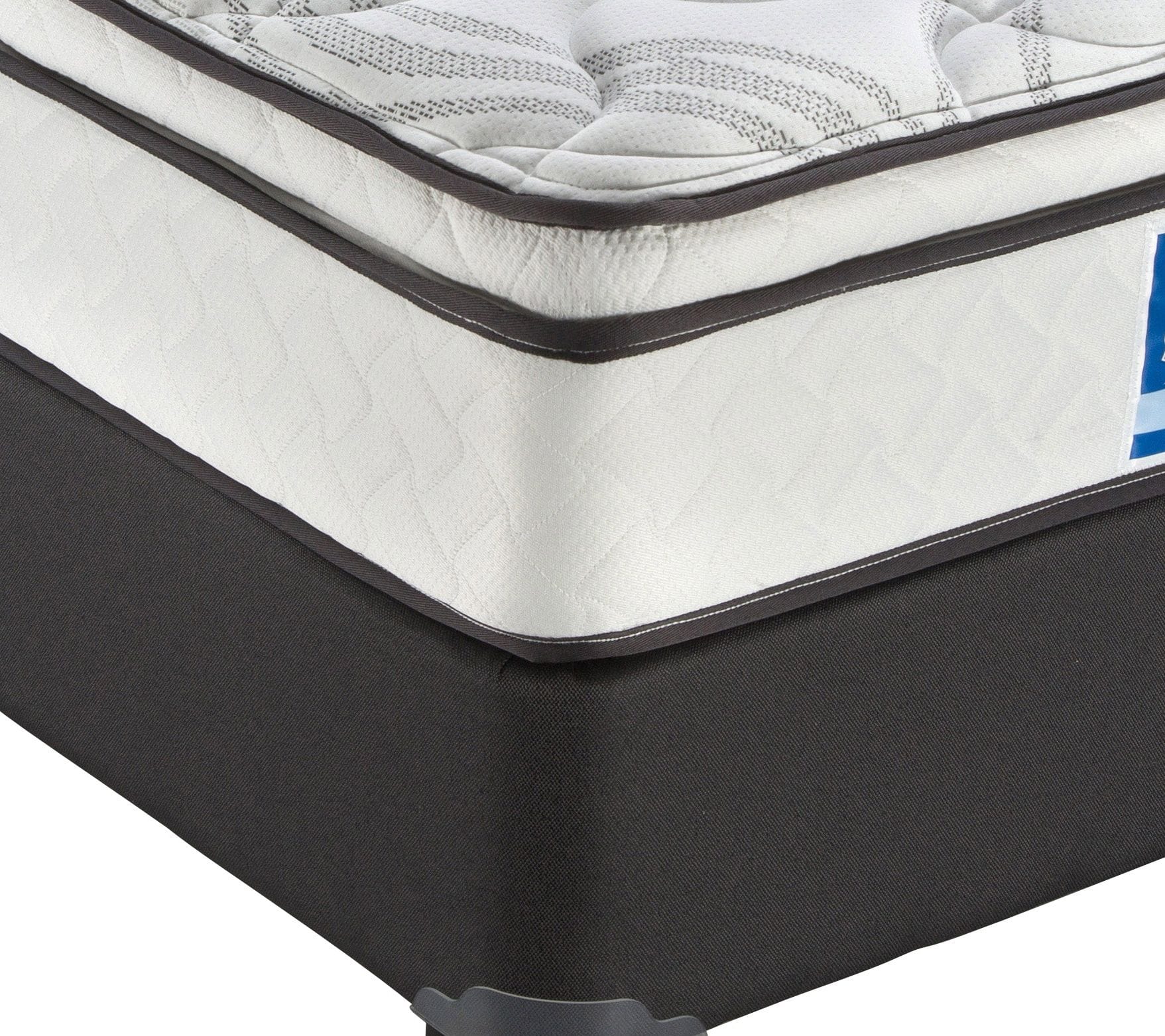 KENDAL BED Plush Ensemble Mattress and Base