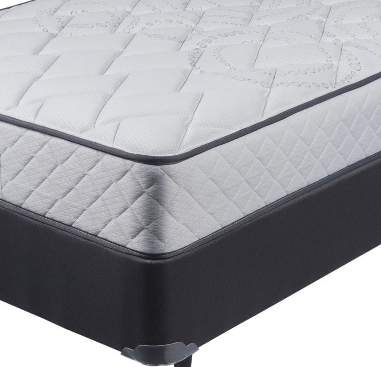 KENDAL BED Firm Ensemble Mattress and Base