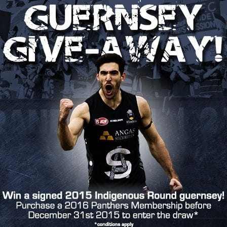 Early Bird Signed Guernsey Give-Away