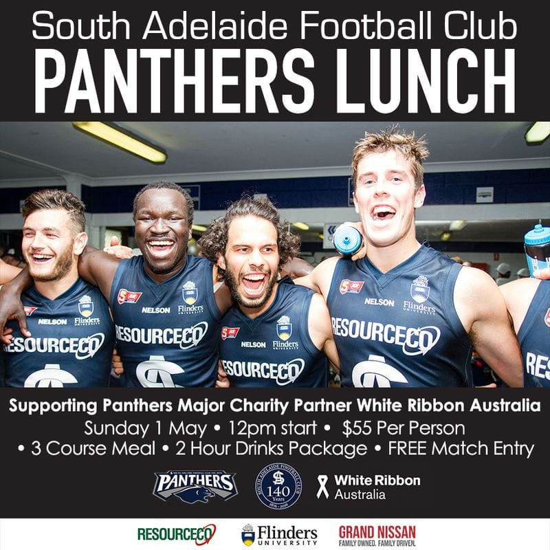 Panthers White Ribbon Lunch