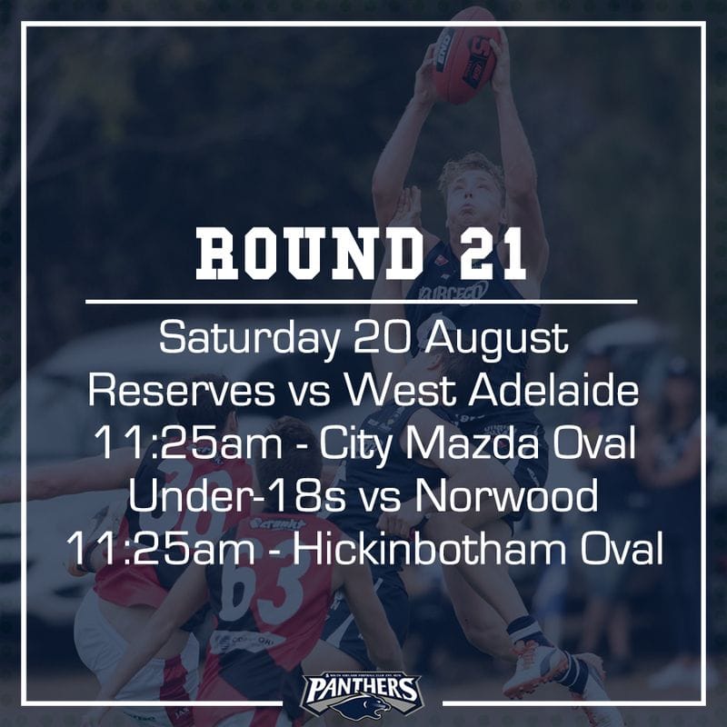 Round 21: Reserves and Juniors - Teams