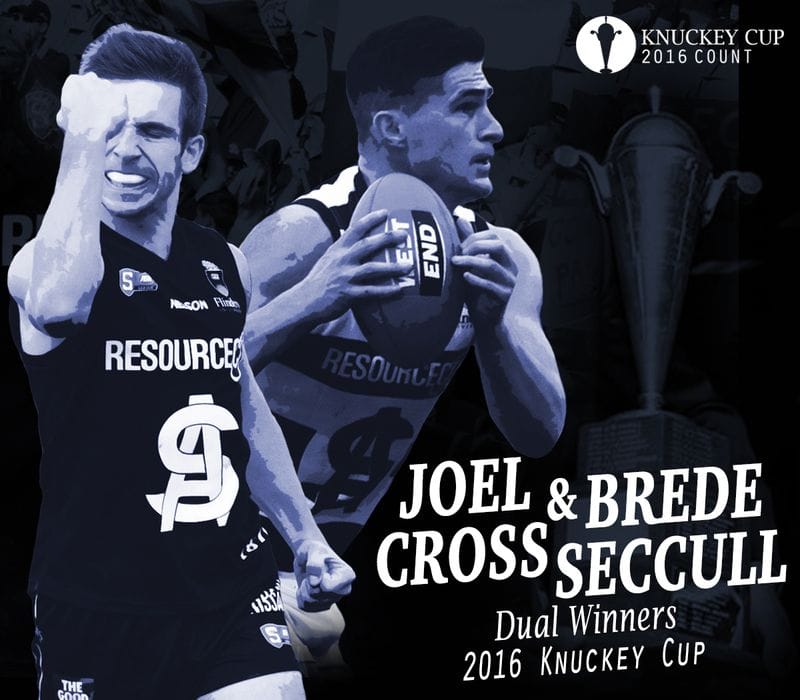 Joel Cross and Brede Seccull Claim 2016 Knuckey Cup