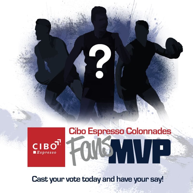 Cibo Espresso Colonnades Fans MVP - Running Leaderboard