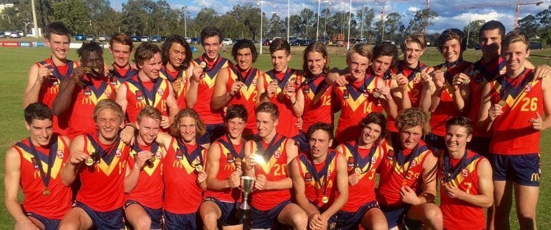 South Adelaide Quintet Named to U16 State Squad