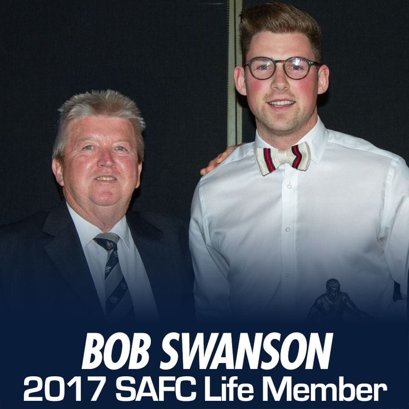 Bob Swanson Awarded Life Membership