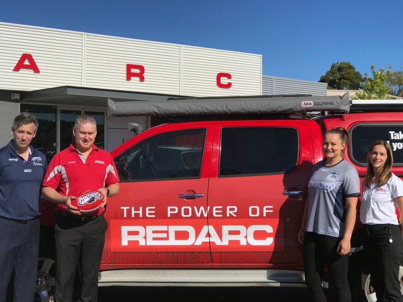 REDARC Power Panthers Women as Premier Partner