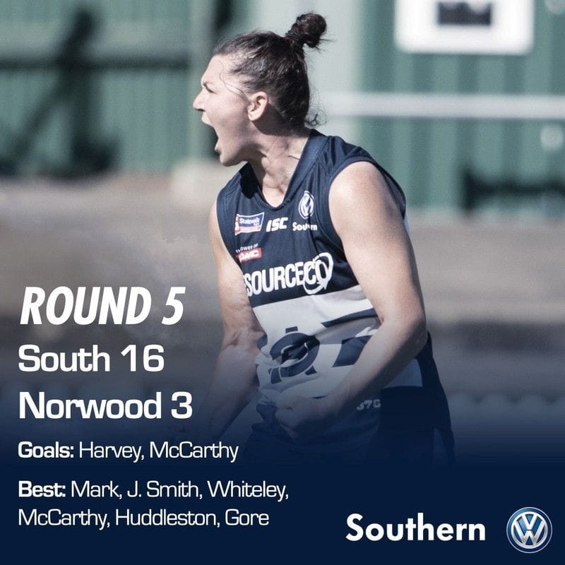 SAFCW - Round 5 - South Adelaide vs Norwood