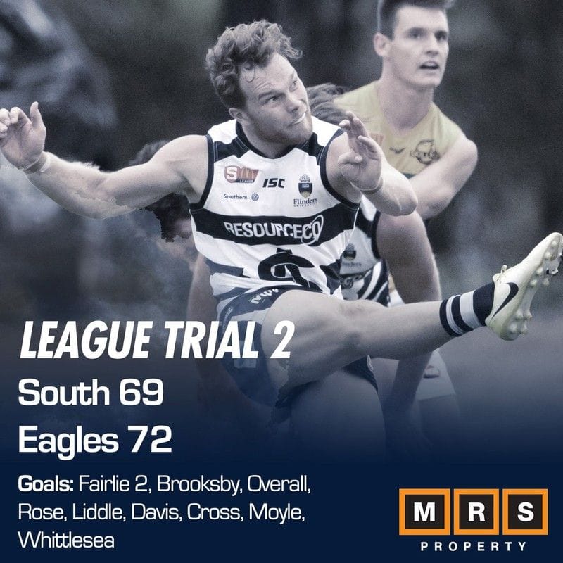 League Match Report - Trial 2 - South Adelaide vs Woodville-West Torrens