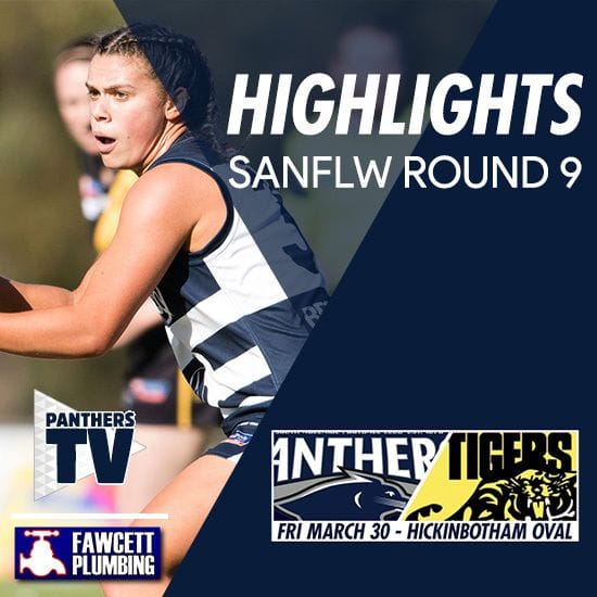 Panthers TV: SANFLW Round 9 highlights- South Adelaide Vs Glenelg