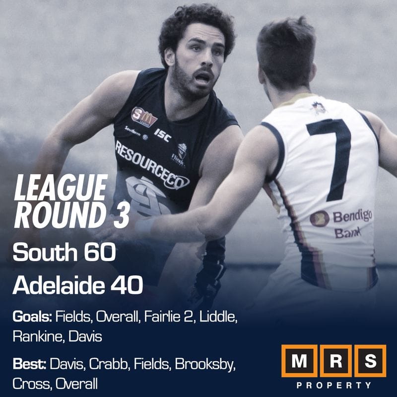 League Match Report - Round 3 - South Adelaide vs Adelaide