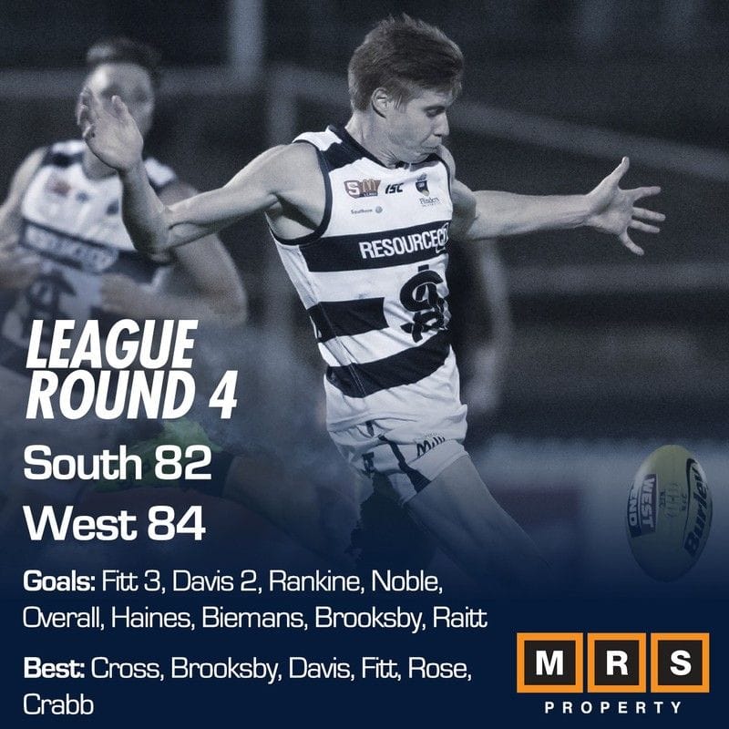 League Match Report: Round 4 - South Adelaide vs West Adelaide