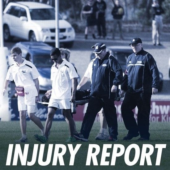 Injury Report - Round 10