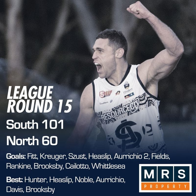League Match Report - Round 15 - South Adelaide vs North Adelaide