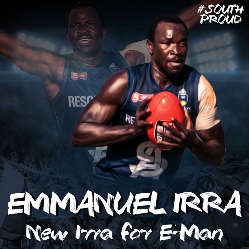 New Irra for E-Man at South Adelaide