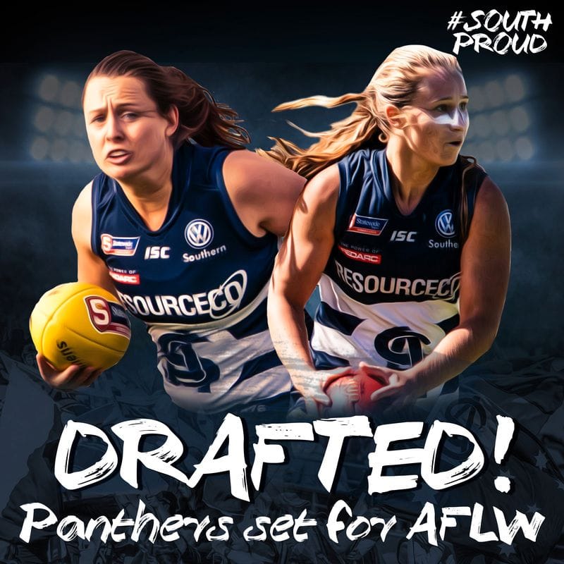 Gore and Whiteley picked up in AFLW Draft