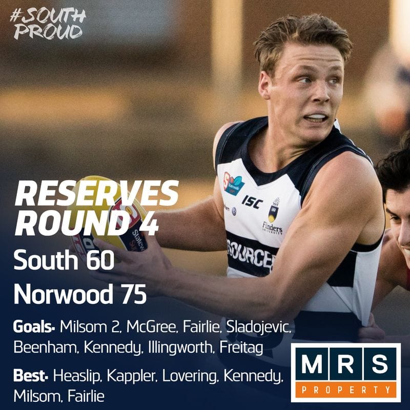 Reserves Match Report: Panthers can't topple the Redlegs at the Parade