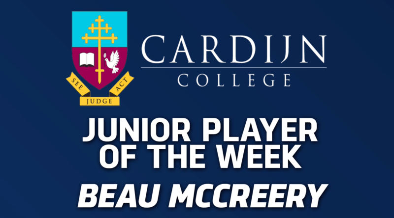 Panthers TV: Cardijn College Junior Player of the Week - Beau McCreery