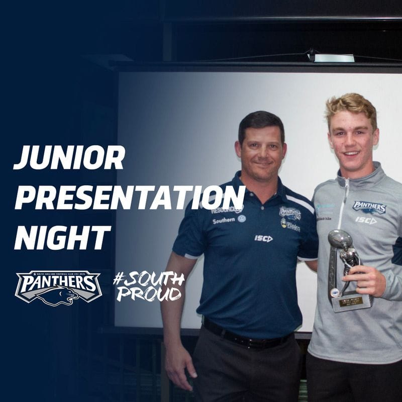 2019 U16 and Development Squads Presentation Night Award Winners