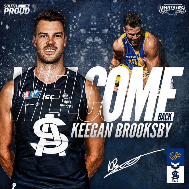 Brooksby back in blue and white for 2020