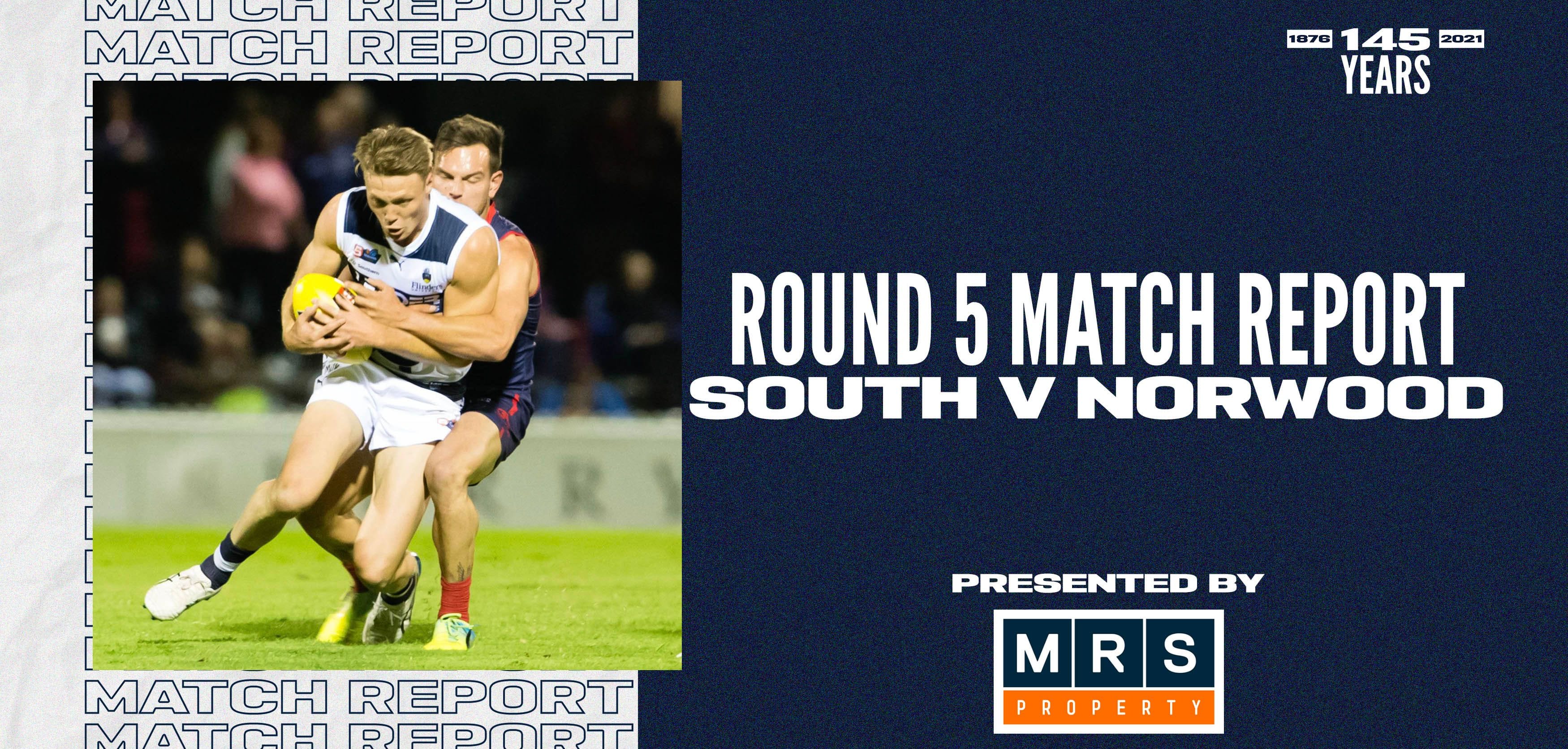 MRS Property Match Report Round 5: vs Norwood