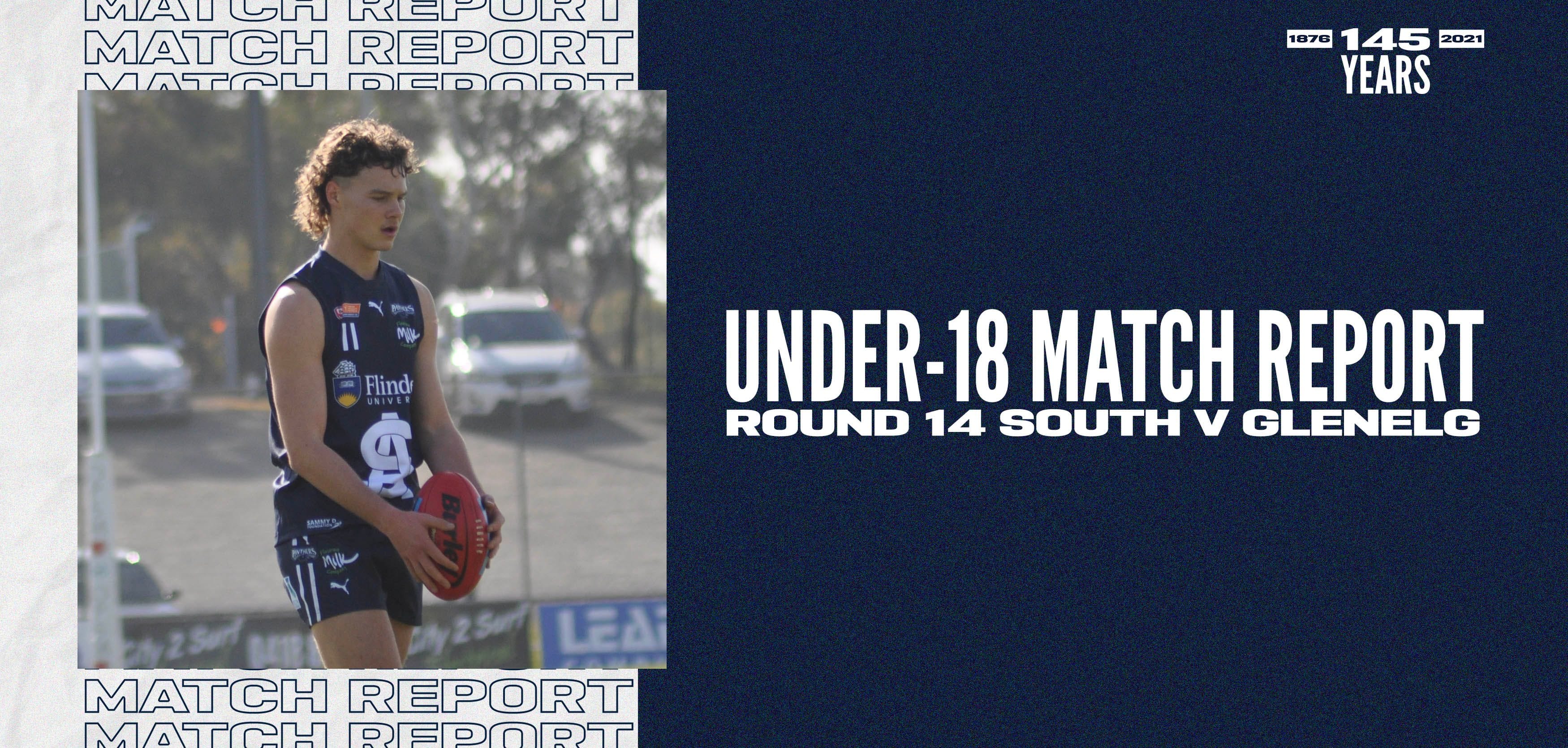 Under-18 Match Report: Round 14 vs Glenelg
