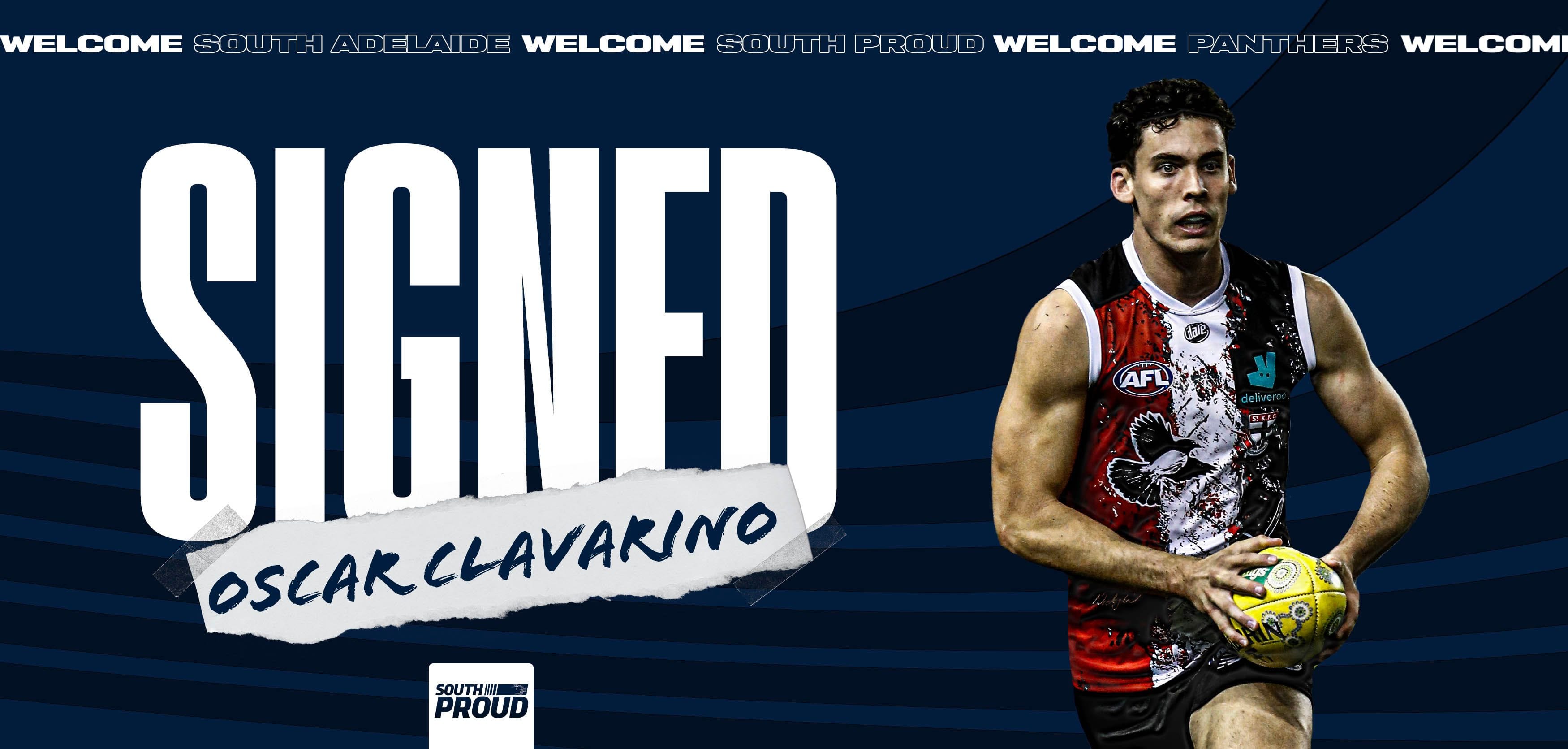 Oscar Clavarino becomes a Panther