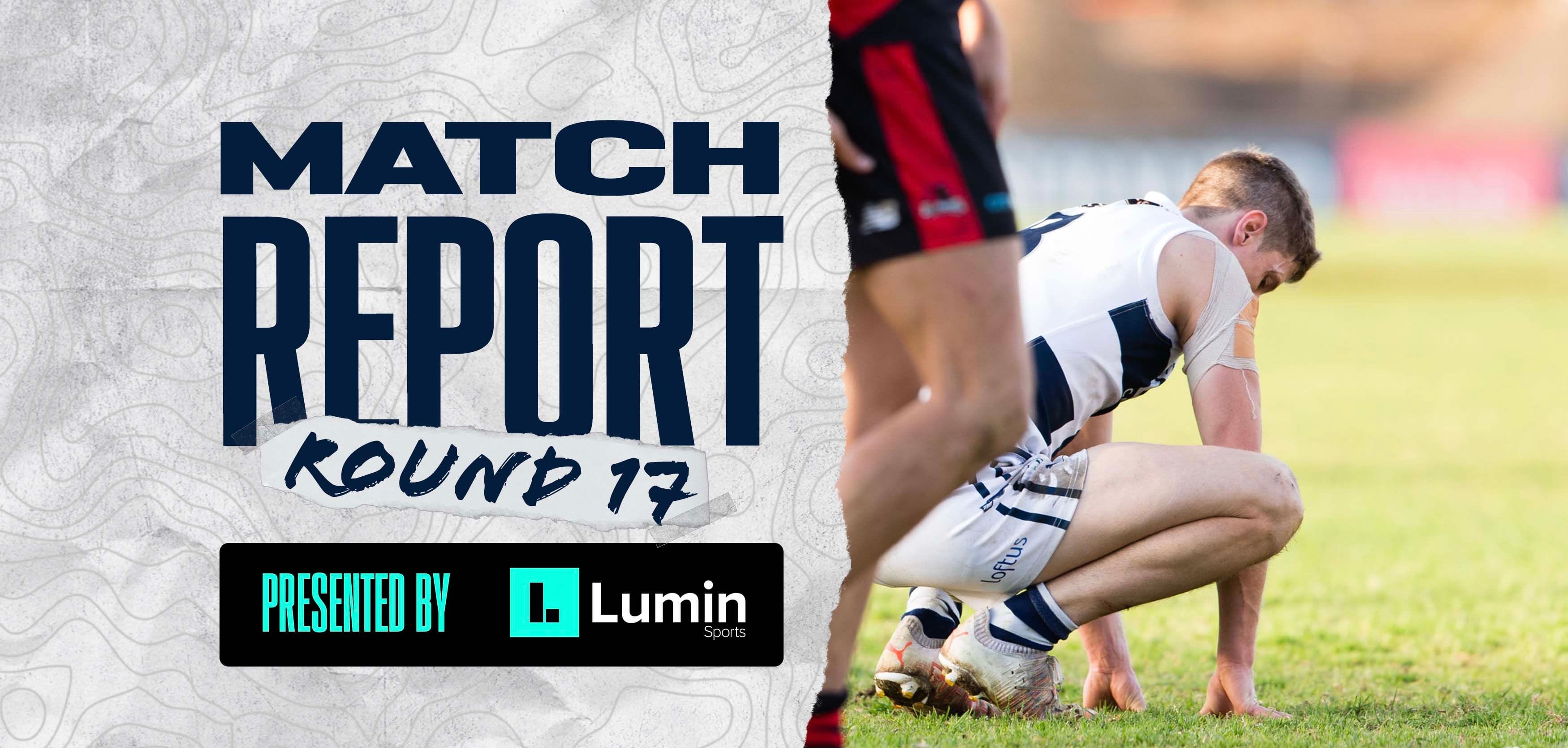 Lumin Sports Match Report: Round 17 @ West Adelaide