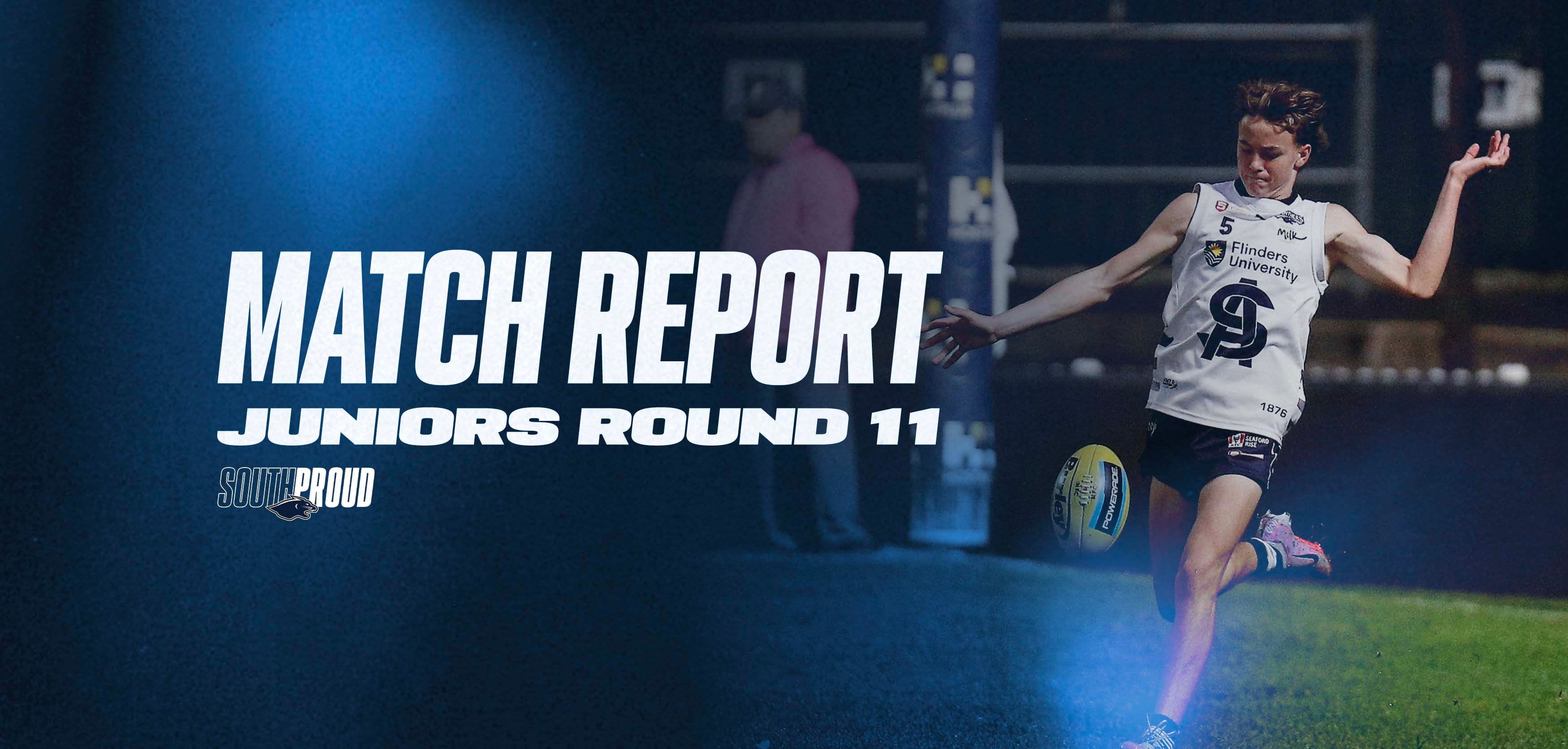 Juniors Match Report: Round 11 v Norwood