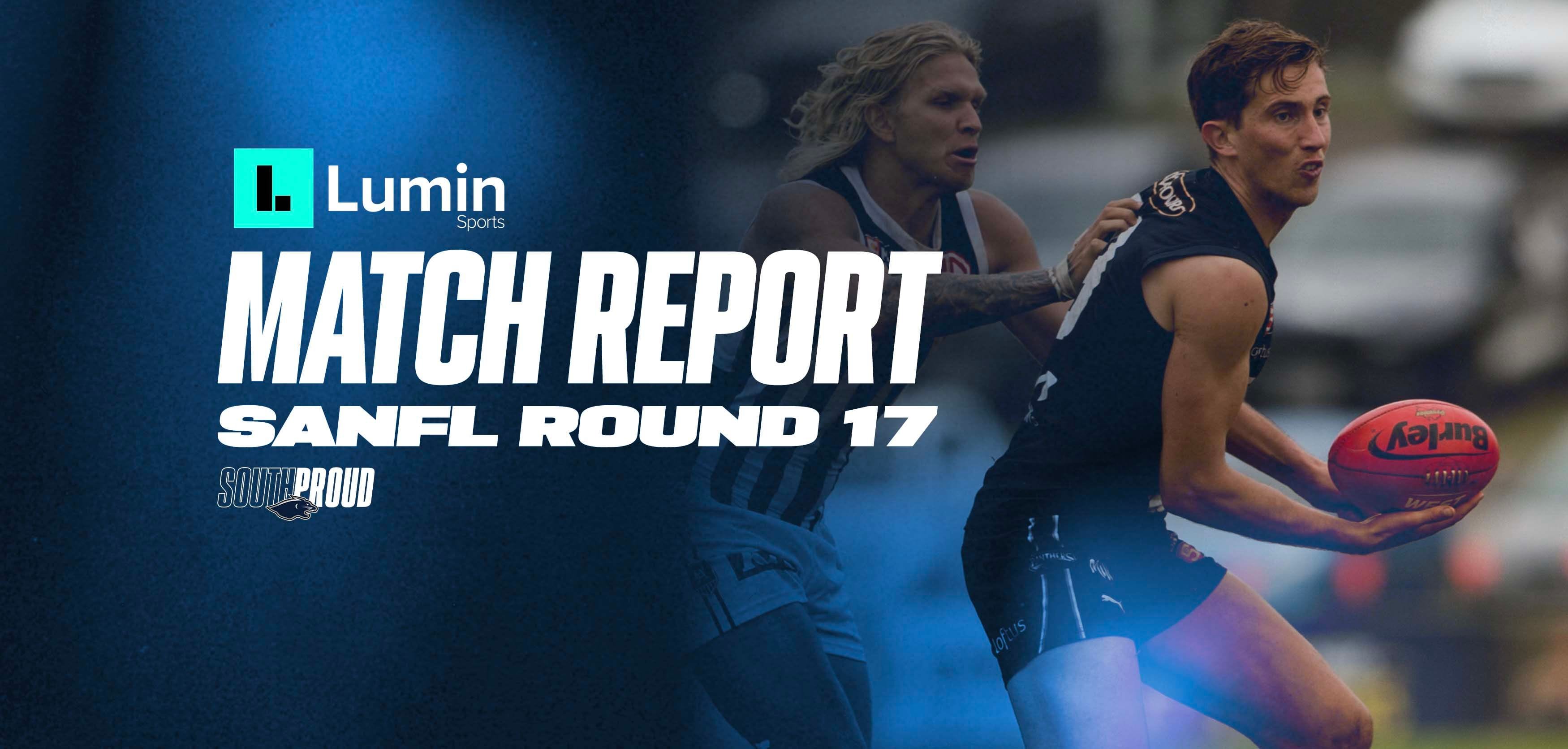 Lumin Sports Match Report: Round 17 v Port Adelaide