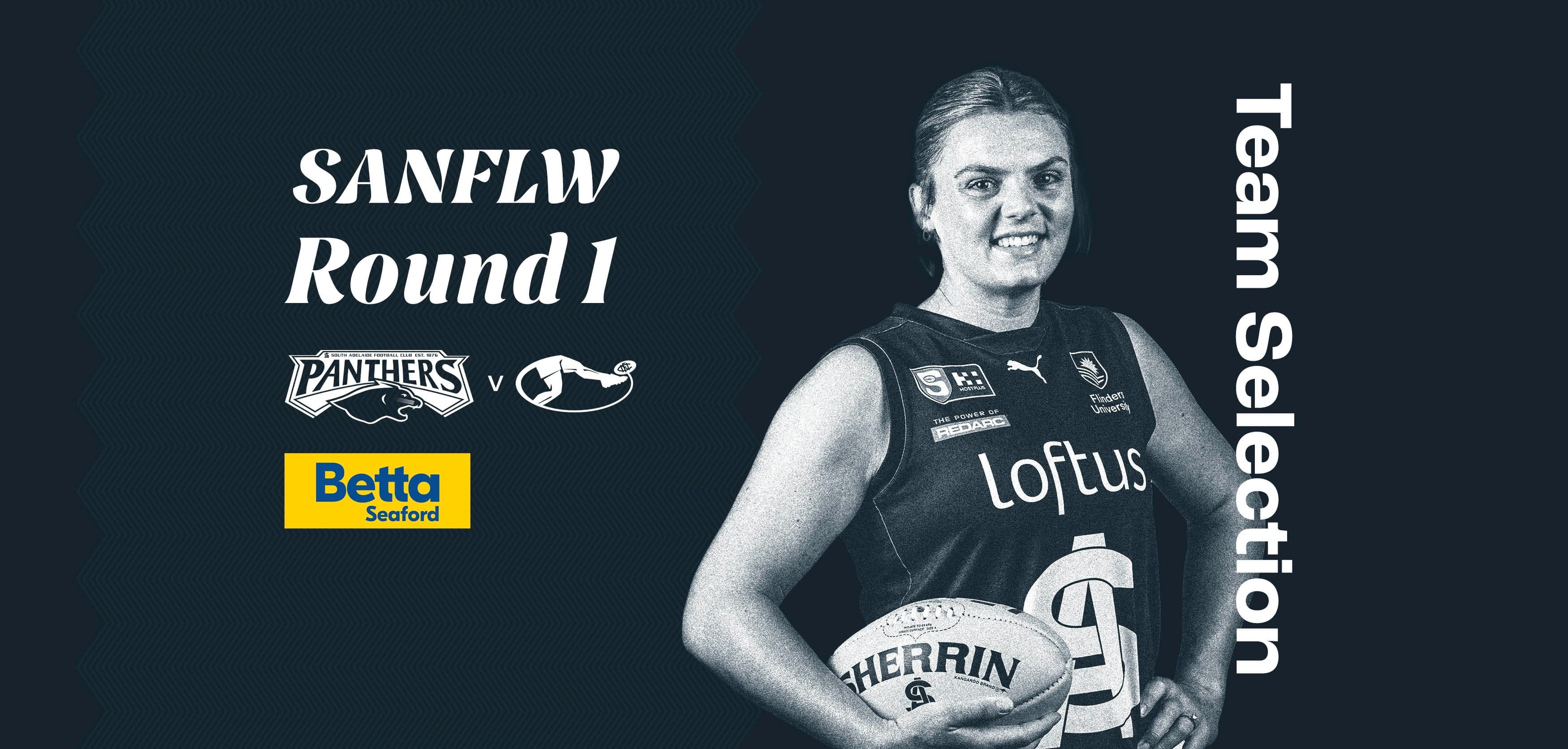 BETTA Team Selection: SANFLW Round 1 v Norwood