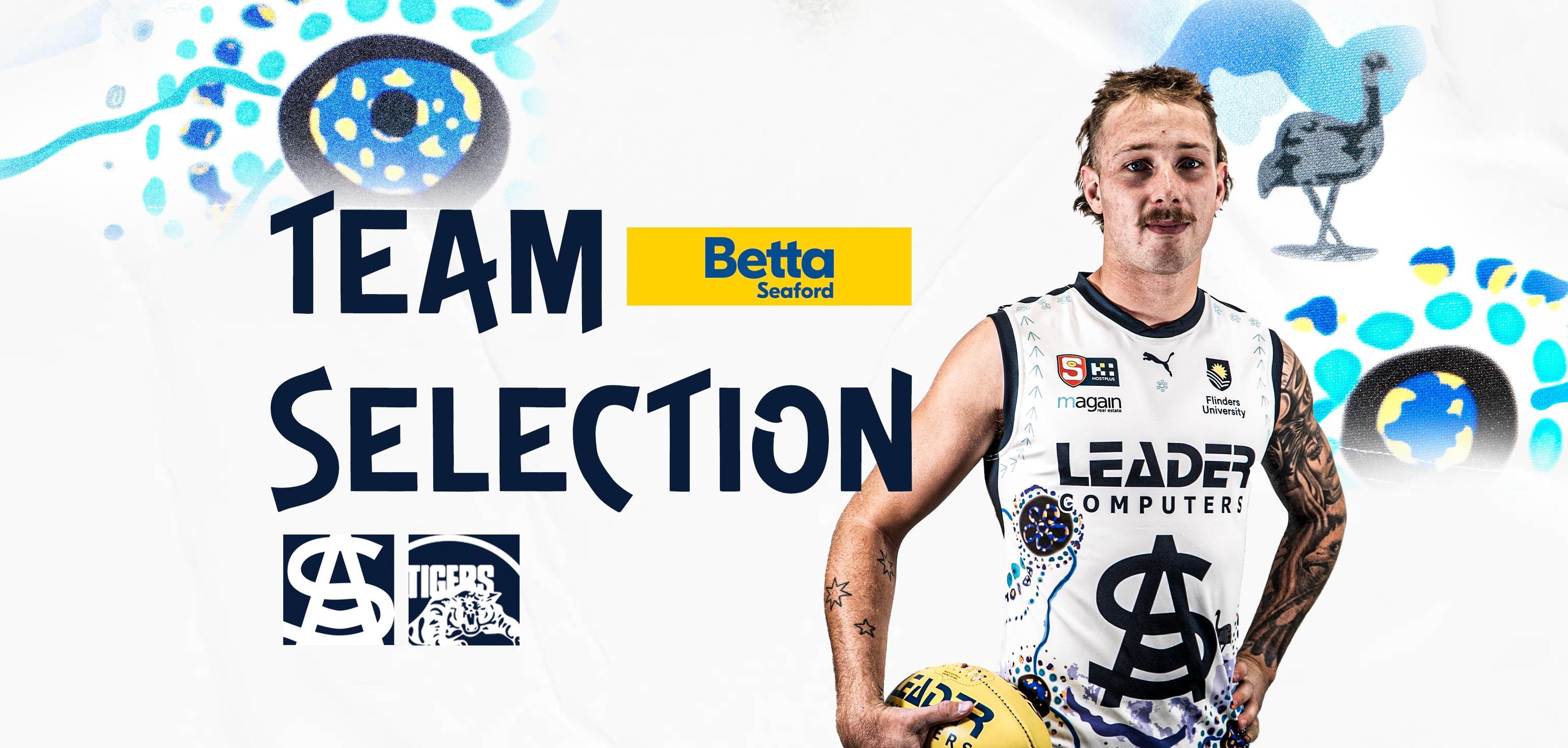 BETTA Team Selection: SANFL Round 8 v Glenelg