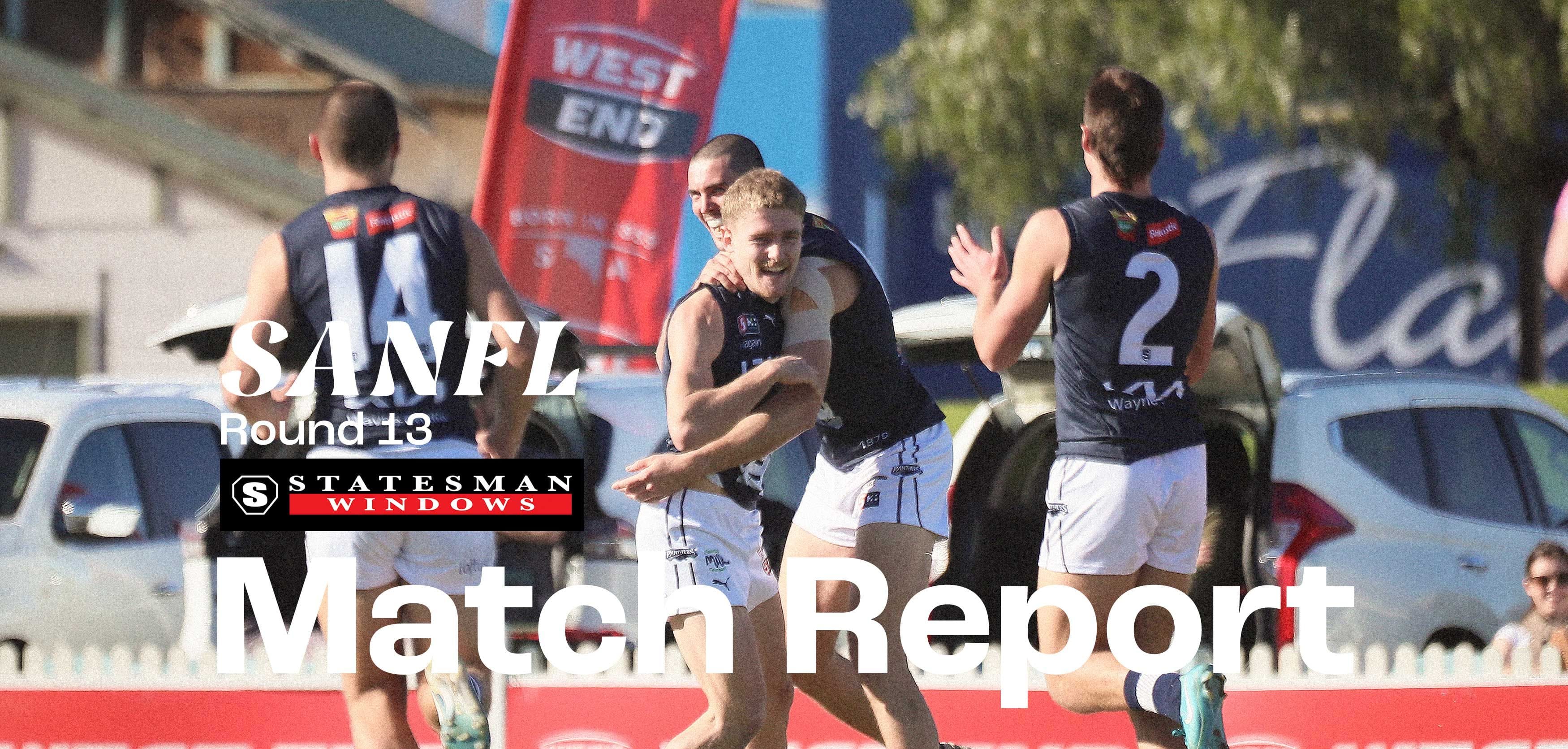 Statesman Windows Match Report: SANFL Round 13 v North
