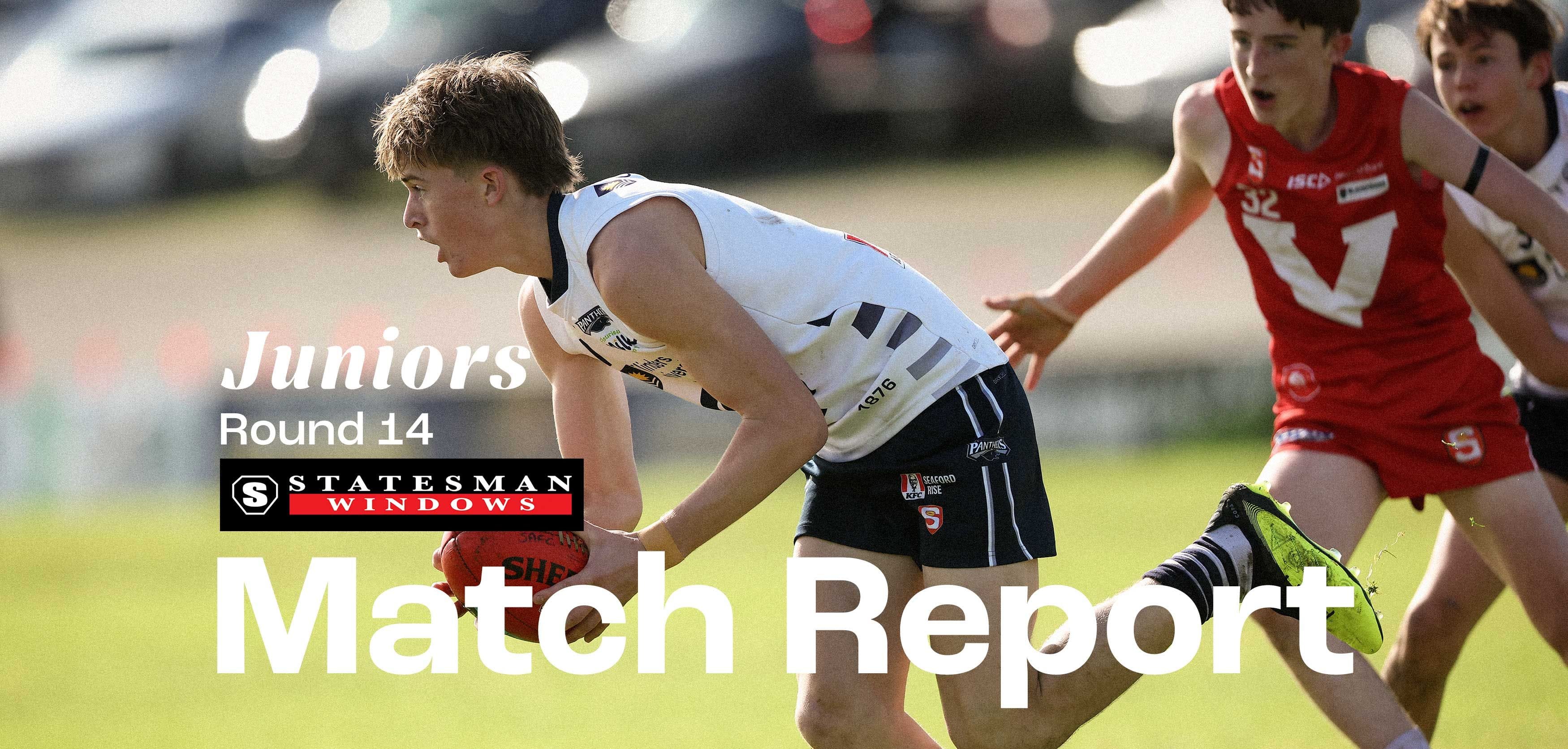 Statesman Windows Match Report: Juniors Round 14 v North