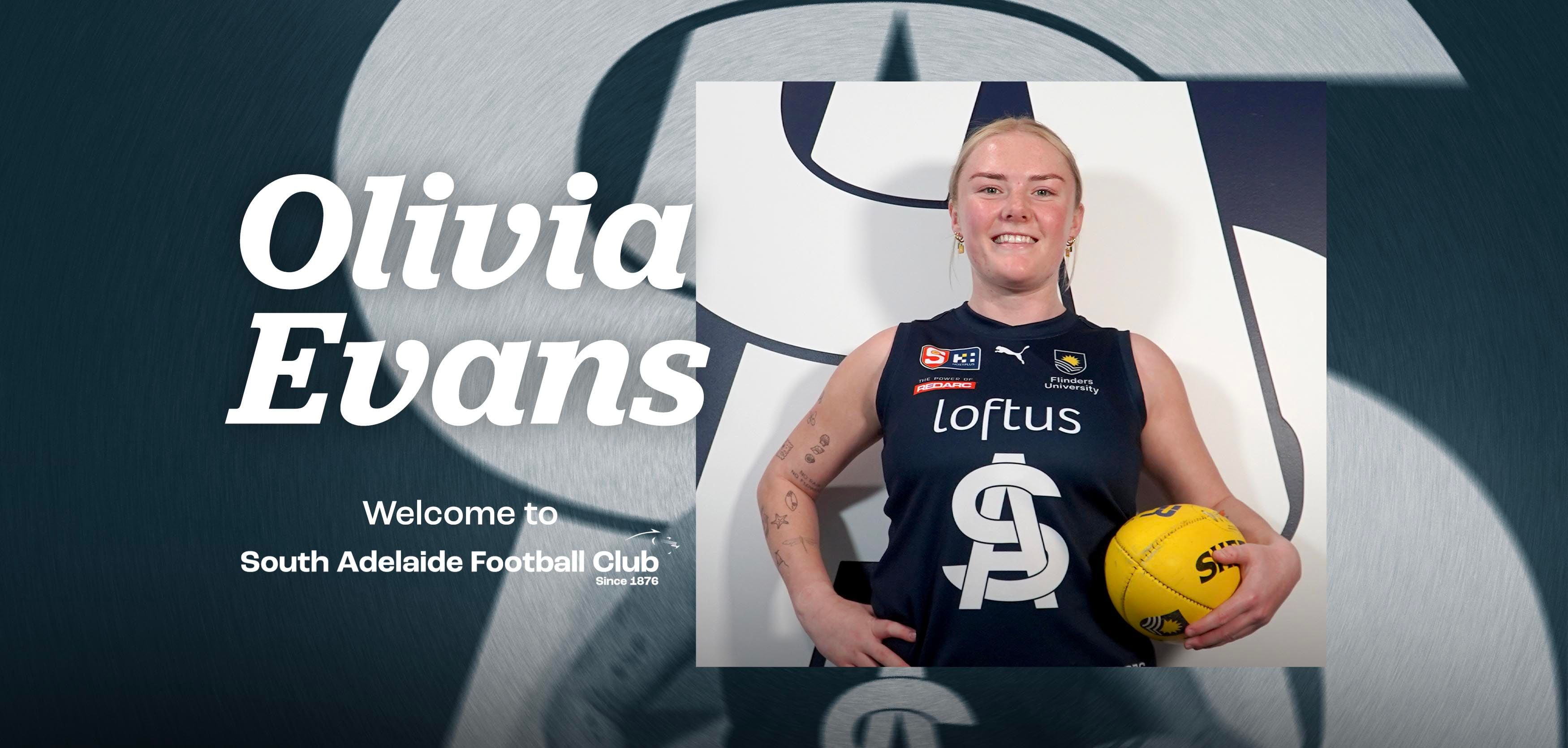 Welcome Olivia Evans