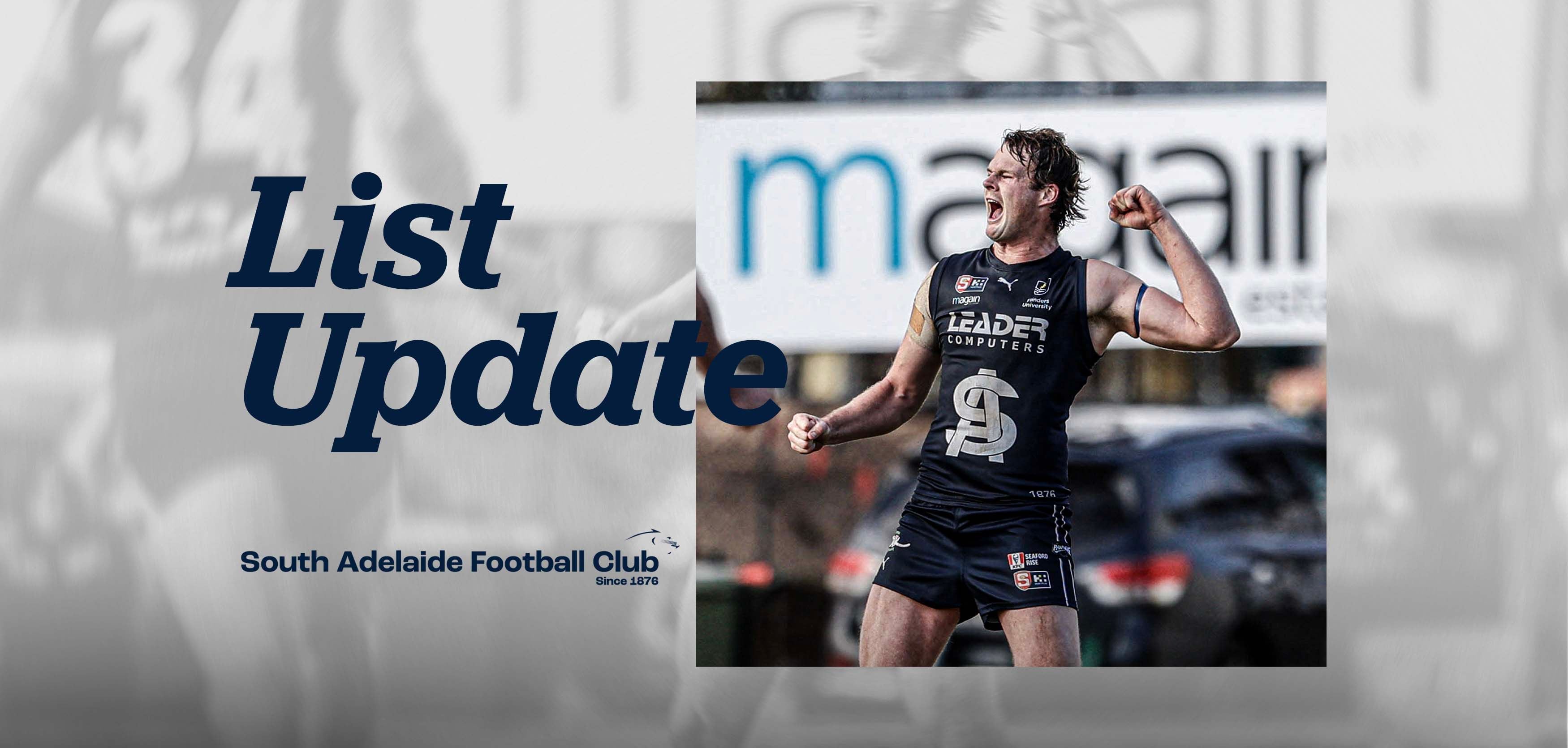 List Update: Three Players to depart