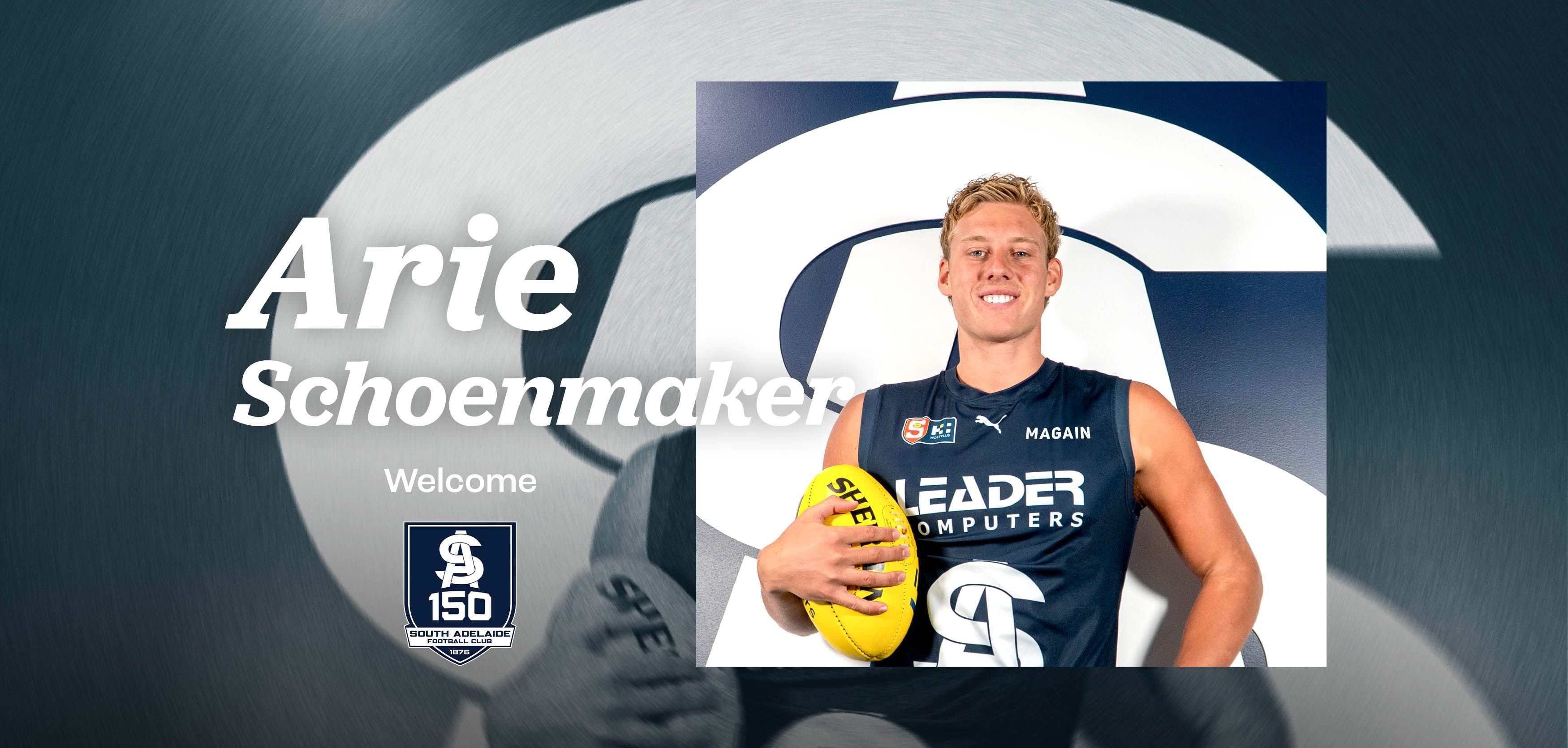Welcome Arie Schoenmaker