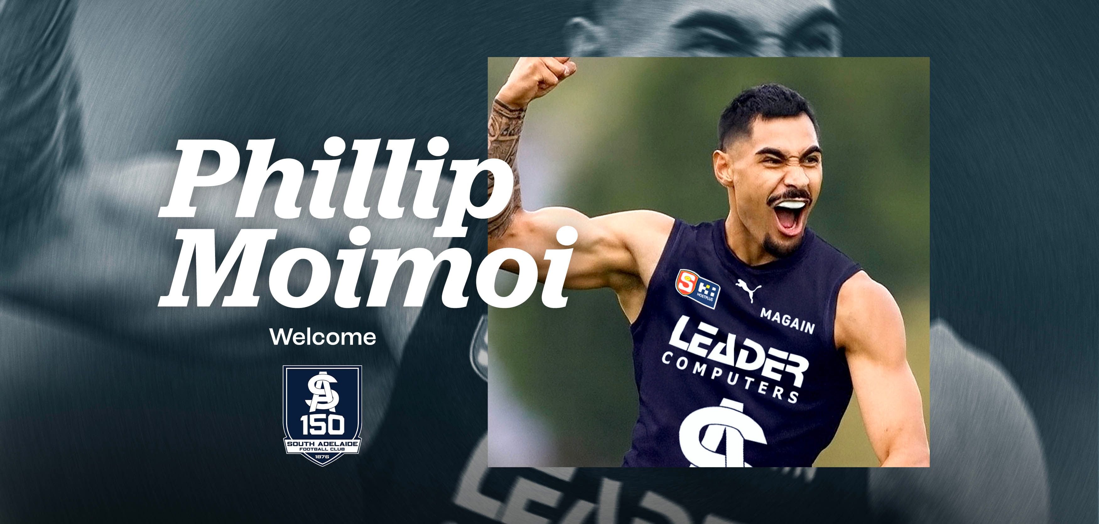 Welcome Phillip Moimoi