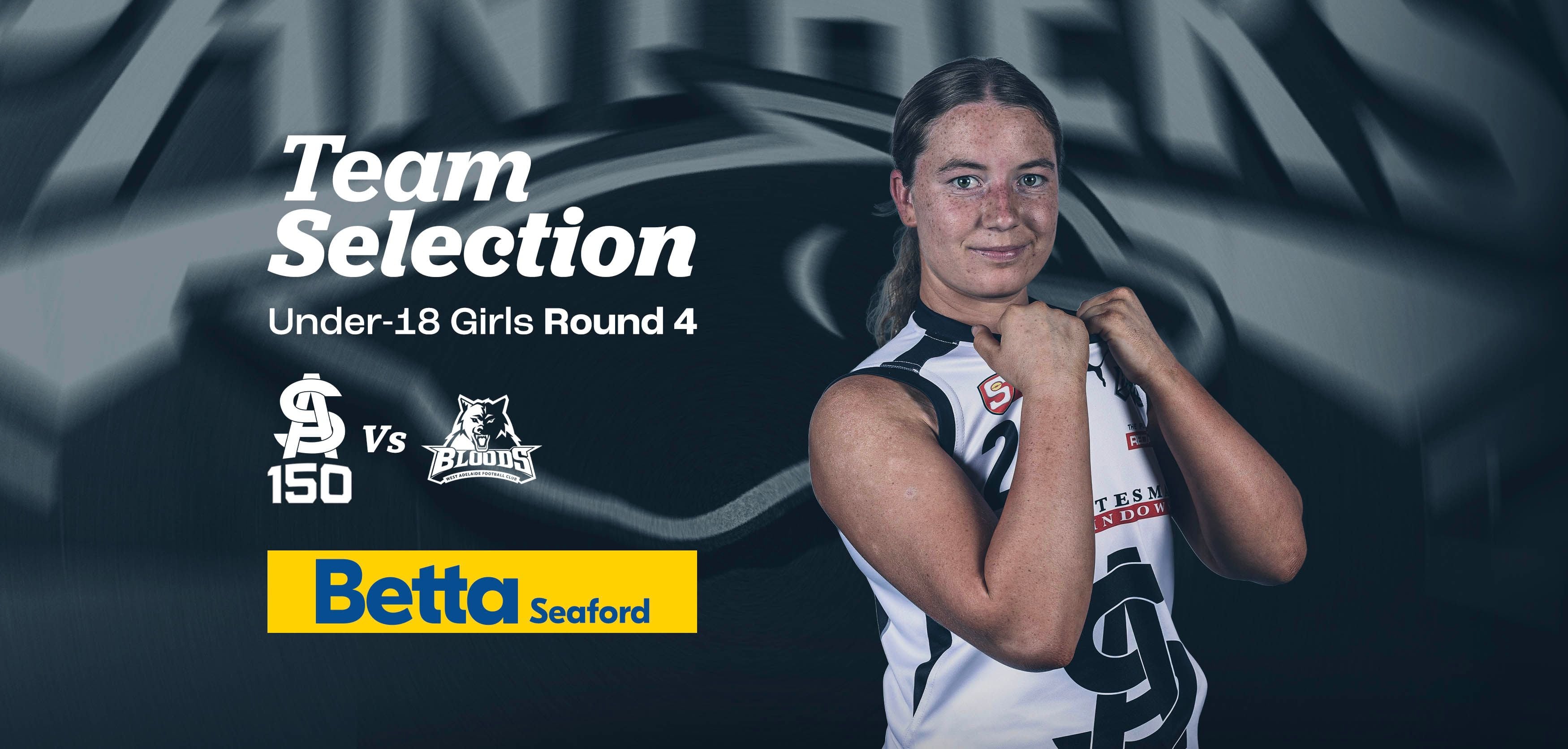 BETTA Team Selection: Under-18 Girls Round 4 v West Adelaide