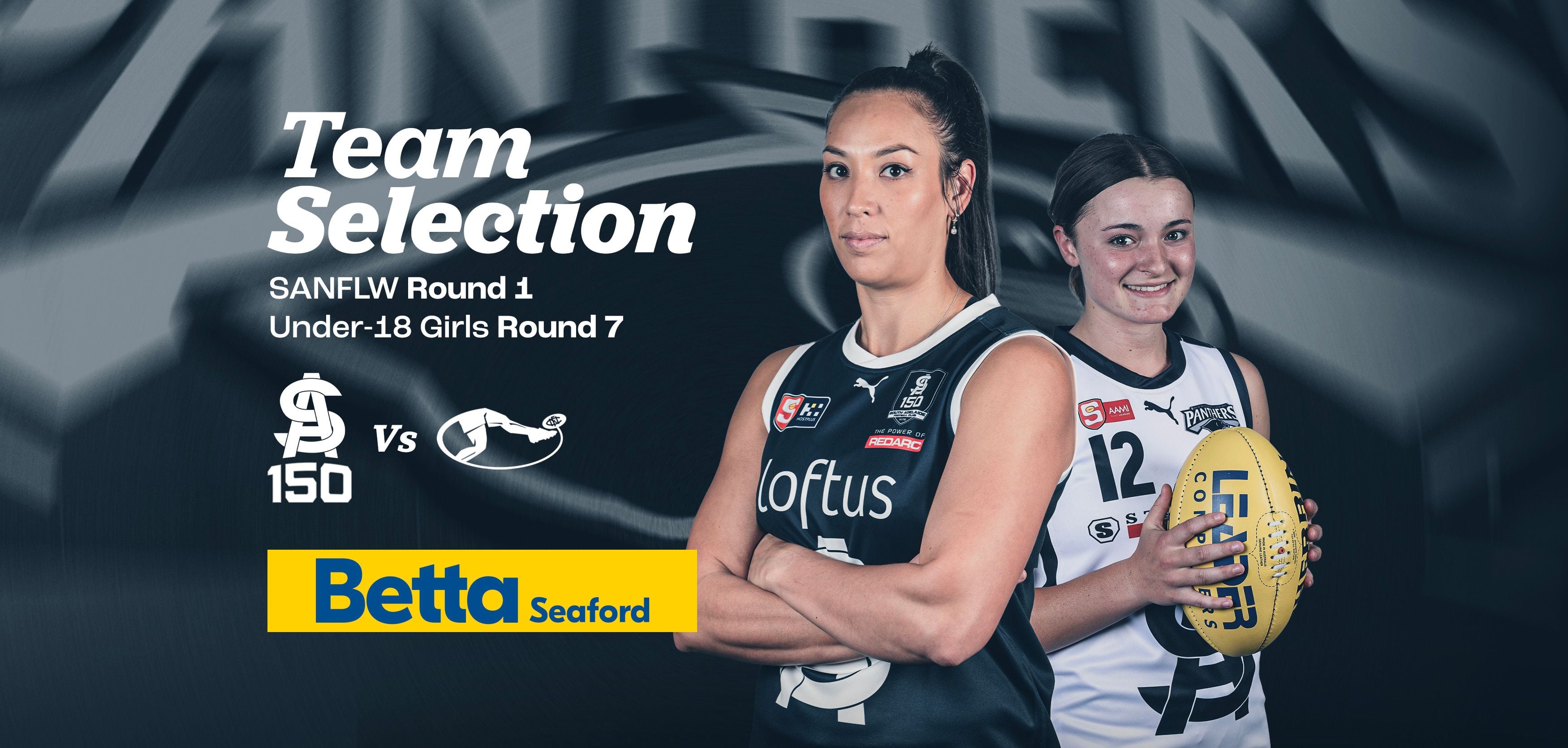 BETTA Team Selection: SANFLW Round 1 & U18G Round 7 v Norwood