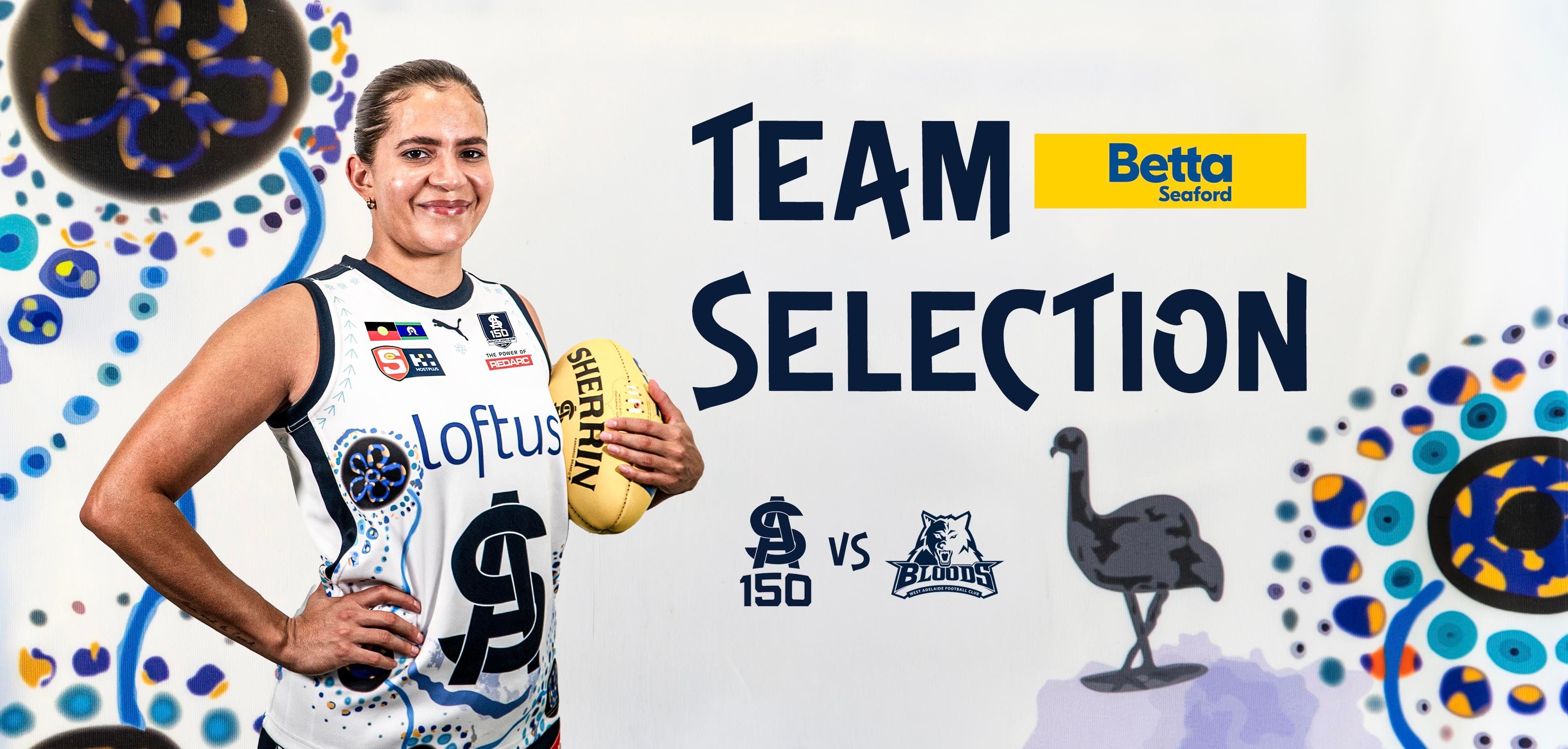 BETTA Team Selection: Round 5 SANFLW v West Adelaide