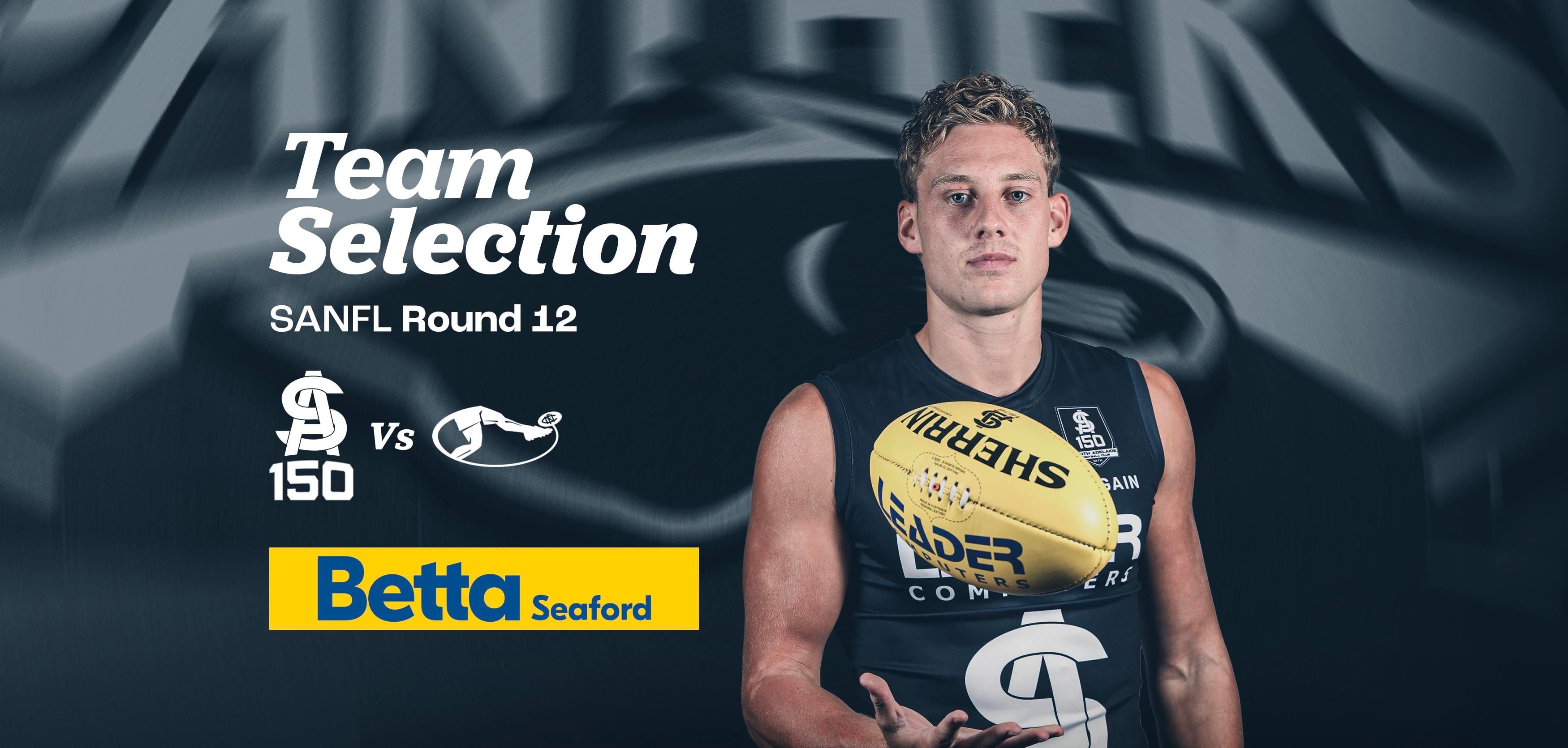 BETTA Team Selection: Round 12 SANFL v Norwood