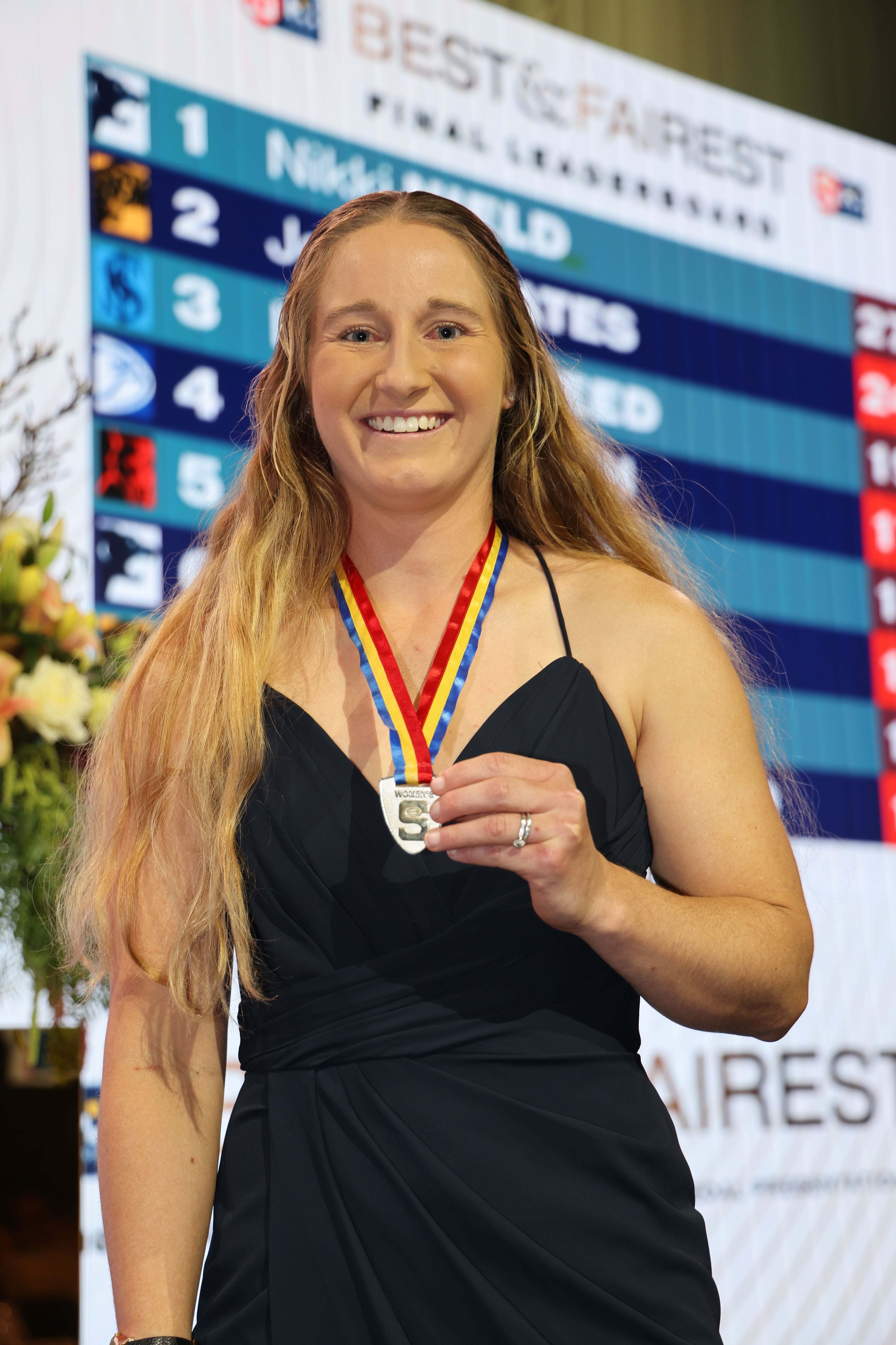 Nikki Nield Claims 2024 SANFLW Best & Fairest Medal